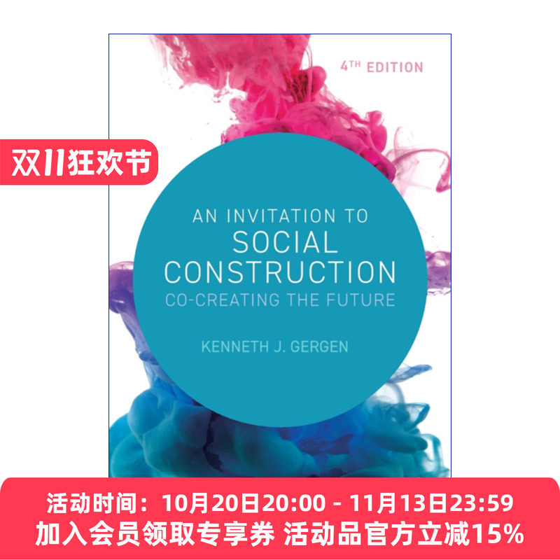 社会构建的邀请 英文原版 An Invitation to Social Construction 肯尼迪·格根 英文版 进口英语原版书籍