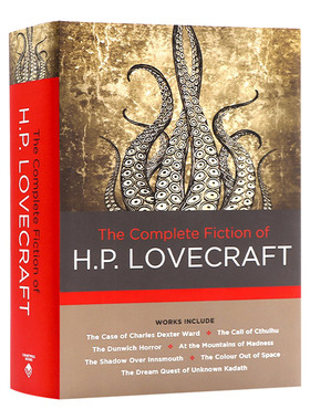 华研原版 洛夫克拉夫特小说全集 英文原版 The Complete Fiction of H.P. Lovecraft 克鲁苏神话全集 怪奇小说 英文版 进口书