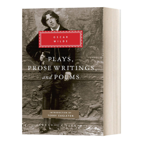 英文原版小说 Oscar Wilde: Plays Prose Writings and Poems 王尔德戏剧、散文和诗歌集 人人图书馆精装收藏版 进口英语原版书籍