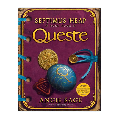 英文原版 Septimus Heap 4 Queste 萨普提姆斯六部曲4 英文版 进口英语原版书籍