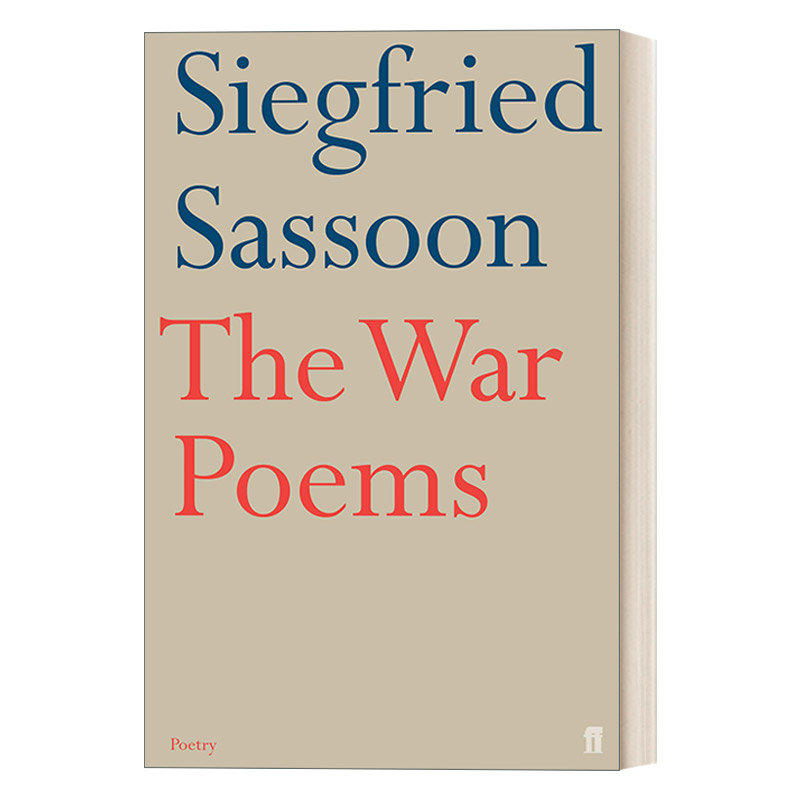 英文原版 The War Poems 西格夫里·薩松 戰(zhàn)爭詩歌集 英文版 進(jìn)口英語原版書籍