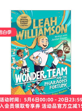 英文原版 The Wonder Team and the Pharaoh’s Fortune 奇迹之队和法老的财富 儿童动作冒险章节桥梁书 英文版 进口英语原版书籍
