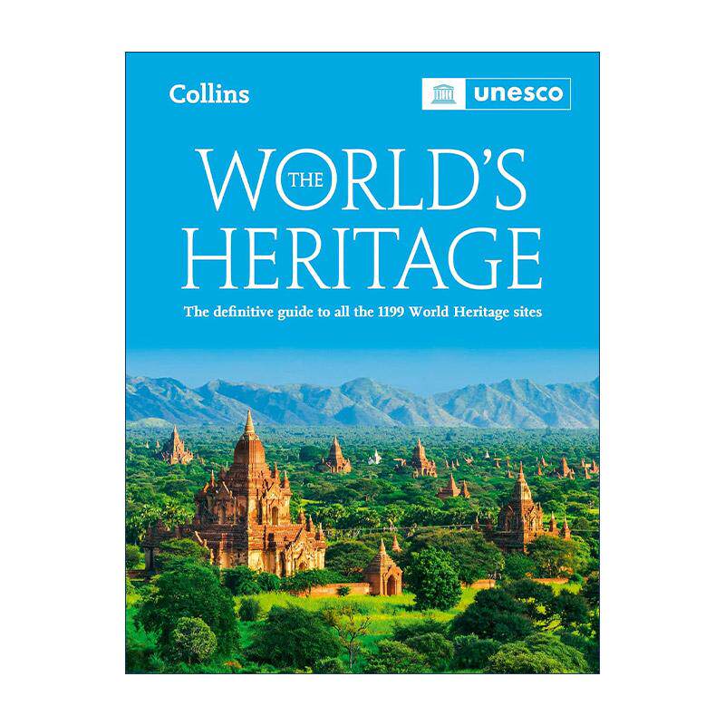 英文原版 The World’s Heritage 联合国教科文组织世界遗产地 全彩插图旅游指南精装 第六版 英文版 进口英语原版书籍