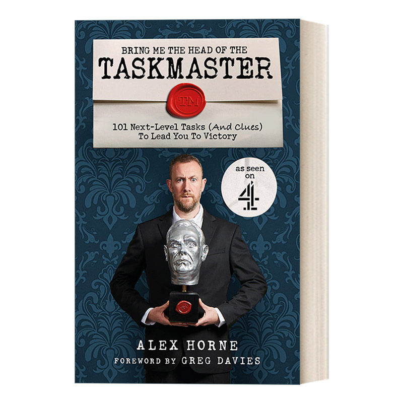 英文原版 Bring Me The Head Of The Taskmaster 英国综艺Taskmaster周边书 休闲娱乐乐高手工创意 英文版 进口英语原版书籍图片