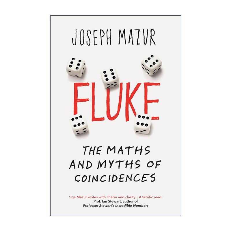 英文原版 Fluke 是凑巧还是概率 巧合背后的数学与迷思 英文版 进口英语原版书籍