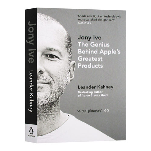 乔纳森传 英文原版 Jony Ive 英文版人物传记 进口原版英语书籍 Leander Kahney