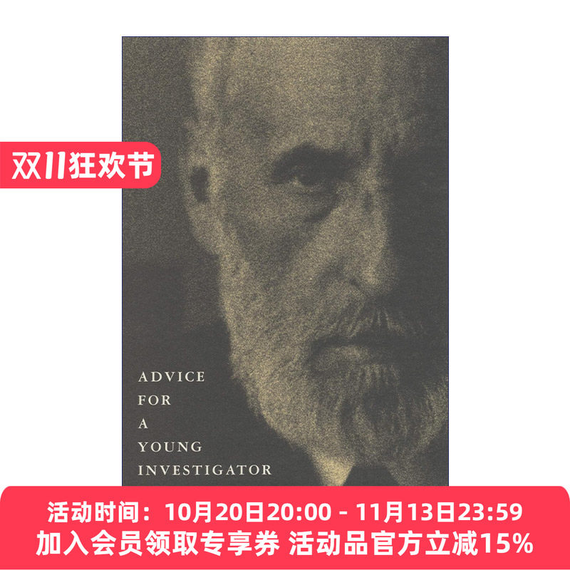 致青年学者 英文原版 Advice for a Young Investigator 一位诺贝奖获得者的人生忠告 英文版 进口英语原版书籍