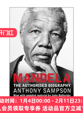 英文原版 Mandela the Authorised Biography 曼德拉传 安东尼?桑普森 英文版 进口英语原版书籍