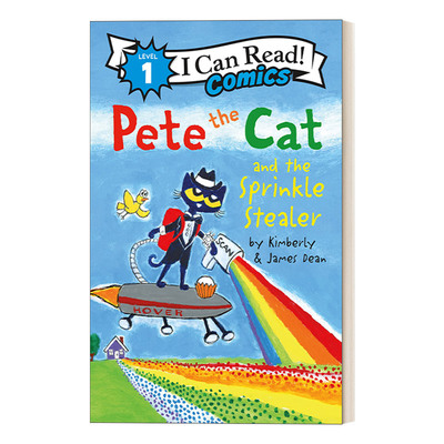 皮特猫 英文原版 Pete the Cat and Sprinkle Stealer I Can Read Level 1分级阅读 英文版 进口英语原版书籍