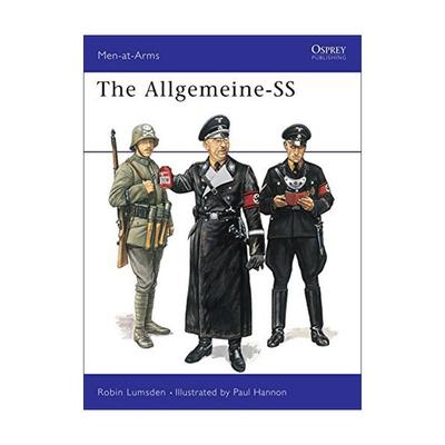 英文原版 The Allgemeine-SS 德国普通党卫队 历史上的军队系列 英文版 进口英语原版书籍