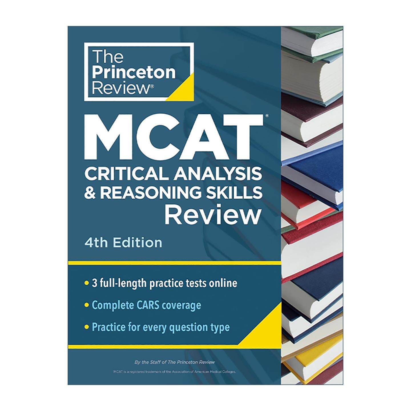 英文原版 Princeton Review MCAT Critical Analysis and Reasoning Skills Review 普林斯顿美国医学研究生院入学考试批判性分析