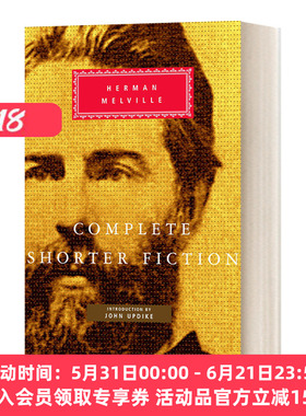 英文原版小说 Complete Shorter Fiction 赫尔曼·麦尔维尔短篇小说选集 Everyman精装版 英文版 进口英语原版书籍