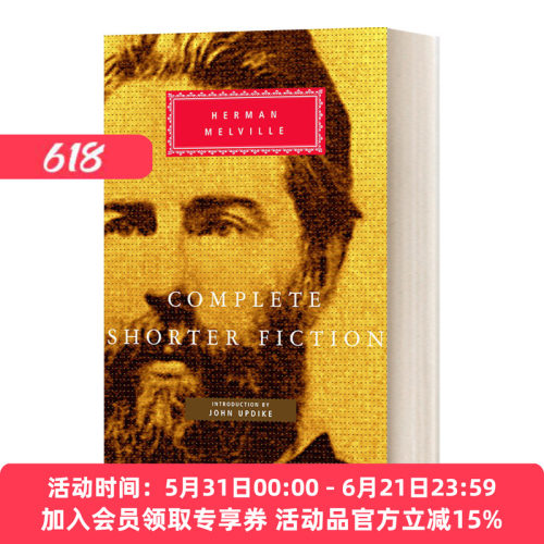英文原版小说 Complete Shorter Fiction 赫尔曼·麦尔维尔短篇小说选集 Everyman精装版 英文版 进口英语原版书籍