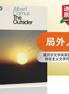 局外人 英文原版小说 The Outsider 追逐金色的少年 企鹅当代经典系列 诺贝尔文学奖获奖者 Albert Camus 加缪 英文版进口书籍正版