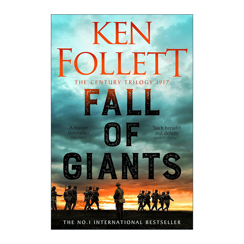 英文原版 Fall of Giants 世纪三部曲1 巨人的陨落 历史惊悚小说 肯·福莱特 Ken·Follett 英文版 进口英语原版书籍