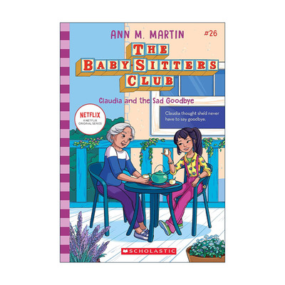 英文原版 The Baby-sitters Club 26 Claudia and the Sad Good-Bye 保姆俱乐部小说26 英文版 进口英语原版书籍