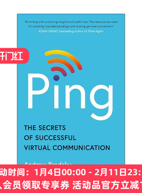 英文原版 Ping 解码虚拟沟通 开启成功线上交流的秘密之门 Andrew Brodsky 英文版 进口英语原版书籍