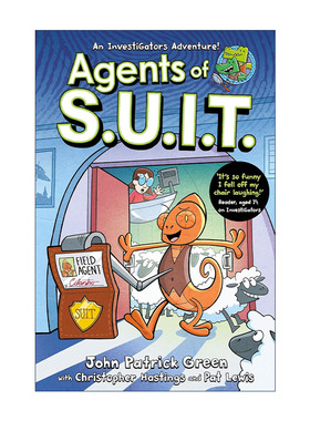 英文原版 InvestiGators Agents of S.U.I.T. 鳄鱼侦查员外传1 儿童全彩爆笑漫画故事书 英文版 进口英语原版书籍