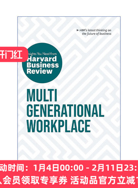 哈佛商业评论洞察力系列  英文原版 Multigenerational Workplace 存在多代的工作场合 年龄差异 英文版 进口英语原版书籍