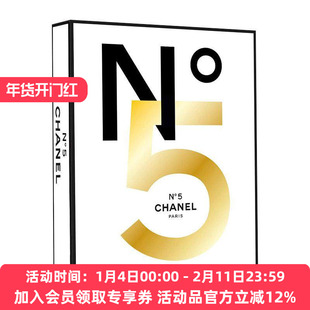 英文原版 Chanel N°5 香奈儿5号香水百年纪念双画册 品牌官方历史记录包装广告明星摄影作品收藏 精装 英文版 进口英语原版书籍
