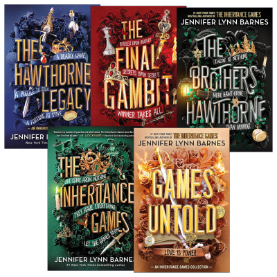 英文原版 The Inheritance Games 遗产游戏系列1-5册 英文版 进口英语原版书籍
