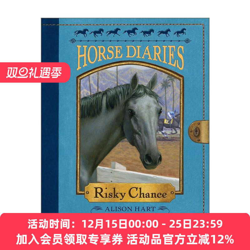 英文原版 Horse Diaries 07 Risky Chance 小马驹日志系列7 冒险的机会 儿童历史小说 爱伦坡奖提名作家Alison Hart 英文版