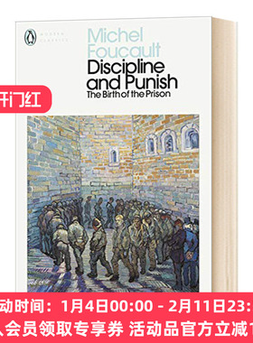 华研原版 规训与惩罚 英文原版 Discipline and Punish 米歇尔福柯 英文版进口原版英语书籍