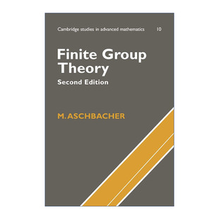 Group Theory 剑桥高等数学研究系列 有限群论 进口英语原版 Finite 英文版 书籍 英文原版