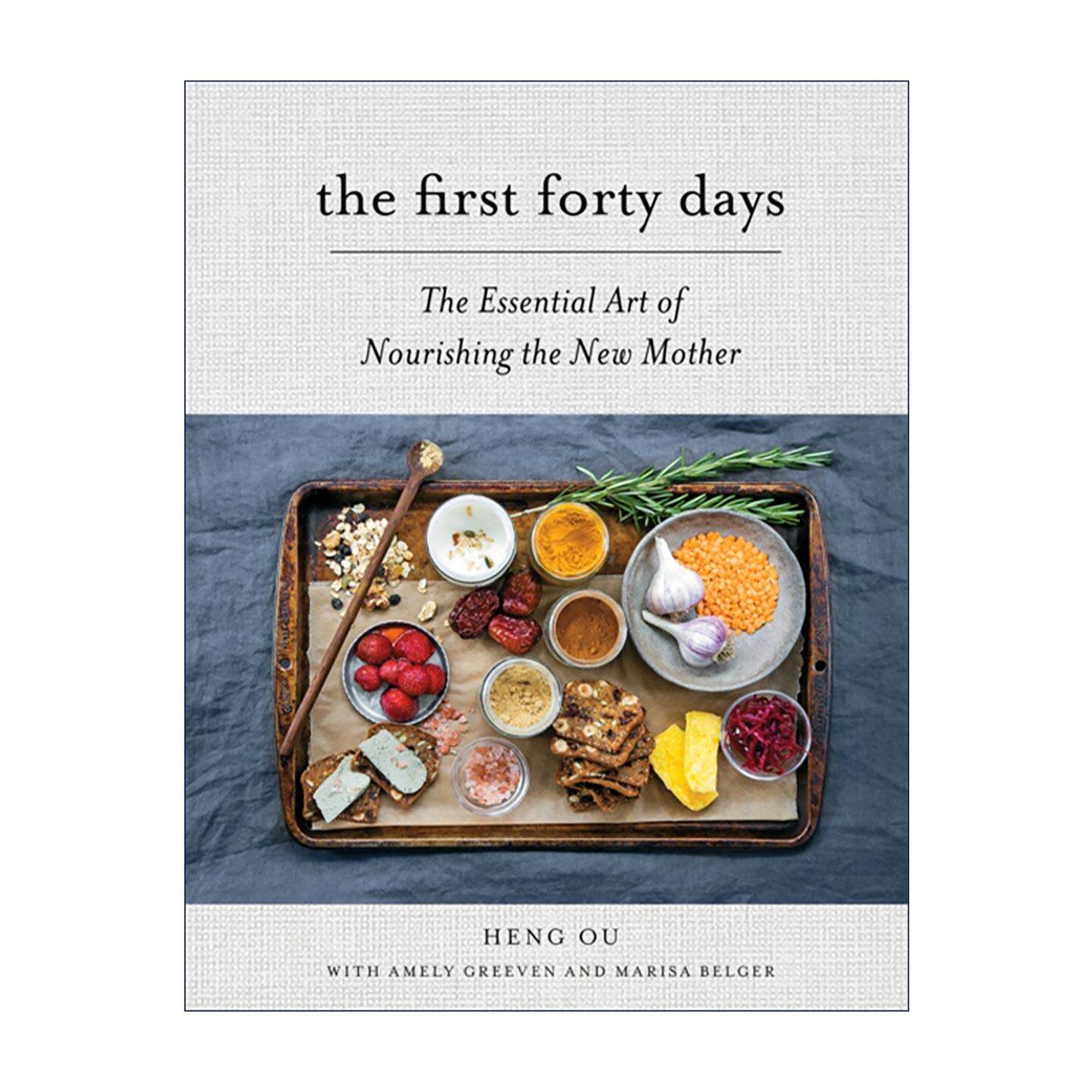 英文原版 The First Forty Days 头四十天 新手妈妈产后护理实用指南 欧姮 健康食谱 精装 英文版 进口英语原版书籍