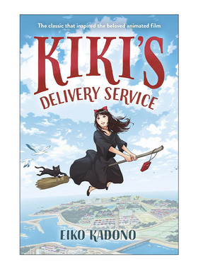 魔女宅急便 英文原版 Kiki's Delivery Service 角野荣子 吉卜力工作室 宫崎骏 英文版 进口英语原版书籍