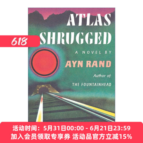 阿特拉斯耸耸肩  英文原版 Atlas Shrugged 纪念收藏版 Ayn Rand安·兰德 英文版 进口英语原版书籍