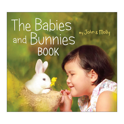 英文原版 The Babies and Bunnies Book 宝宝和兔子 纸板书 英语启蒙 英文版 进口英语原版书籍