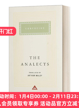 英文原版 Analects 孔子论语 Everyman精装版 英文版 进口英语原版书籍