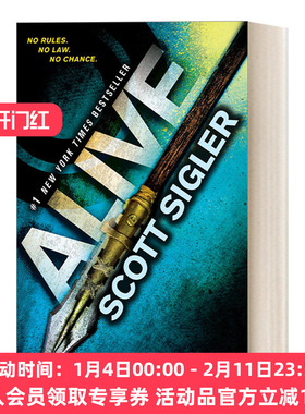 英文原版 The Generations Trilogy 01 Alive 世代三部曲1 活着 青少年动作冒险科幻小说 Scott Sigler 英文版 进口英语原版书籍