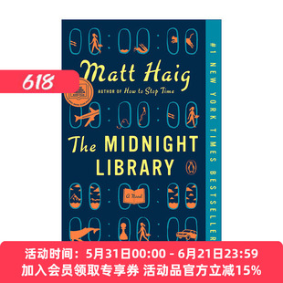 英文原版 The Midnight Library 午夜图书馆 Matt Haig 英文版 进口英语原版书籍
