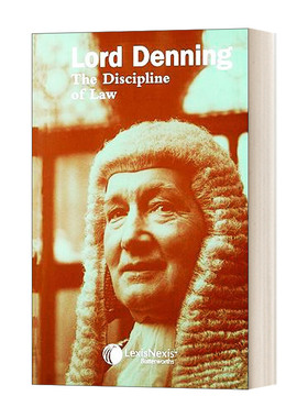 法律的训诫 英文原版 The Discipline of Law 英文版 进口英语原版书籍