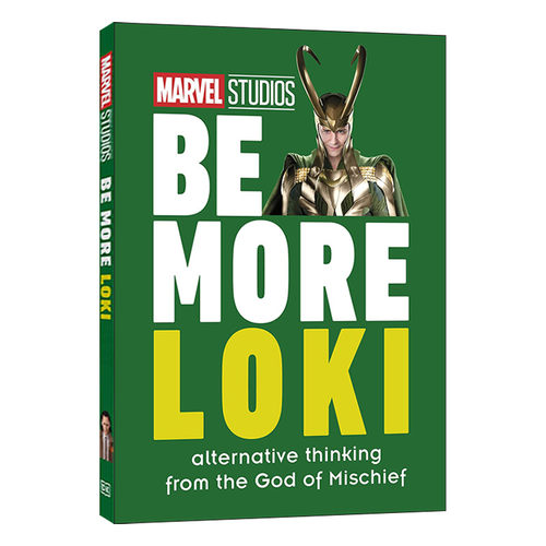 英文原版 Marvel Studios Be More Loki 学习洛基思维 漫威趣味画册 精装 英文版 进口英语原版书籍