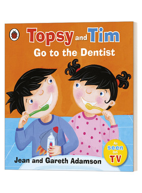 英文原版 Topsy and Tim Go to the Dentist 托普西和蒂姆生活体验系列 去看牙医 英文版 进口英语原版书籍