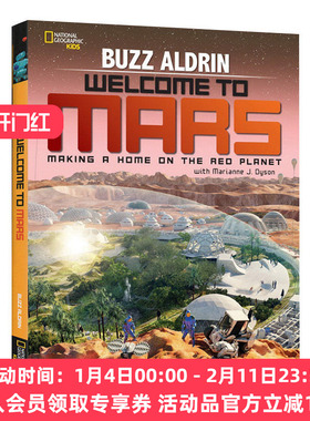 欢迎来到火星 英文原版 Welcome to Mars 在红色星球上安家 精装 英文版 进口英语原版书籍