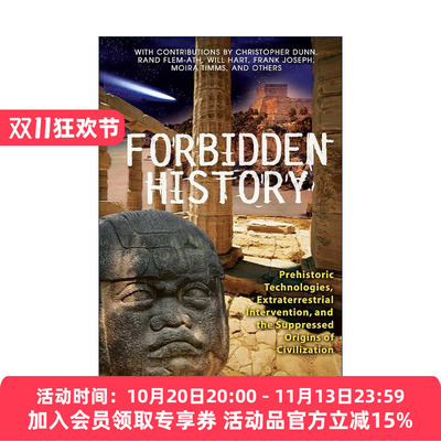 英文原版 Forbidden History 被禁止的历史 史前技术 外星干涉和被压抑的文明起源 英文版 进口英语原版书籍
