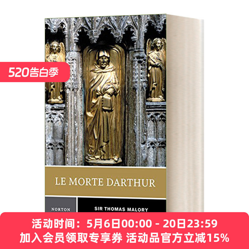 英文原版 Le Morte Darthur 亚瑟王之死 诺顿文学解读系列 Norton Critical Editions 英文版 进口英语原版书籍