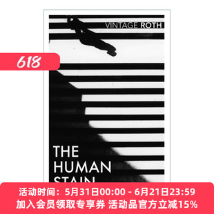 英文原版 The Human Stain 人性的污秽 菲利普·罗斯 Vintage经典系列 英文版 进口英语原版书籍