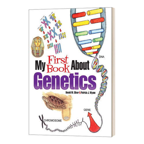 英文原版 My First Book About Genetics 我的第一本关于遗传学的书 彩色插图 Patricia J. Wynne 英文版 进口英语原版书籍