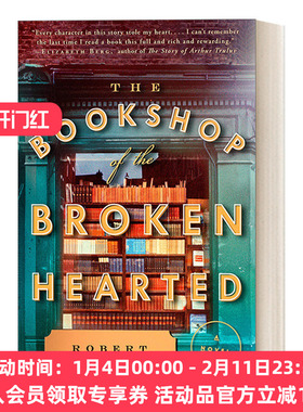 心碎书店 英文原版 The Bookshop of the Broken Hearted  历史小说 Robert Hillman 英文版 进口英语原版书籍