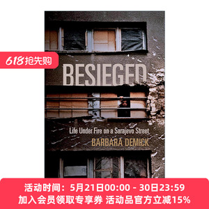 英文原版 Besieged 围困 萨拉热窝街头的战火人生 Barbara Demick 战争纪实 英文版 进口英语原版书籍