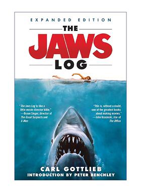 英文原版 The Jaws Log 大白鲨 台前幕后 剧本 英文版 进口英语原版书籍