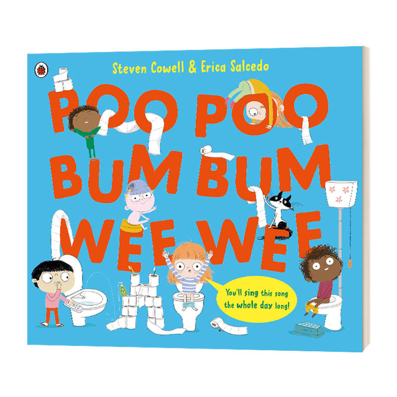 英文原版 Poo Poo Bum Bum Wee Wee 嘟嘟嘟嘟嘟嘟 英文版 进口英语原版书籍怎么看?