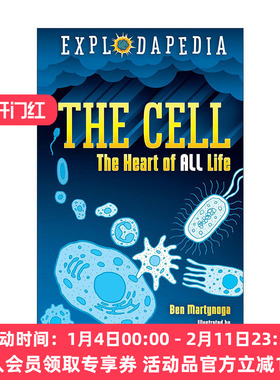 英文原版 Explodapedia the Cell 爆炸科普系列 细胞 所有生命的核心 英文版 进口英语原版书籍