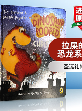 英文原版 The Dinosaur That Pooped Christmas 拉屎的恐龙系列 圣诞礼物 纸板书 绘本 英文版 进口英语原版书籍