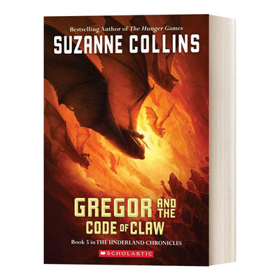 英文原版小说 Gregor and the Code of Claw 地下城5 利爪密则 The Underland Chronicles #5 英文版 进口英语原版书籍